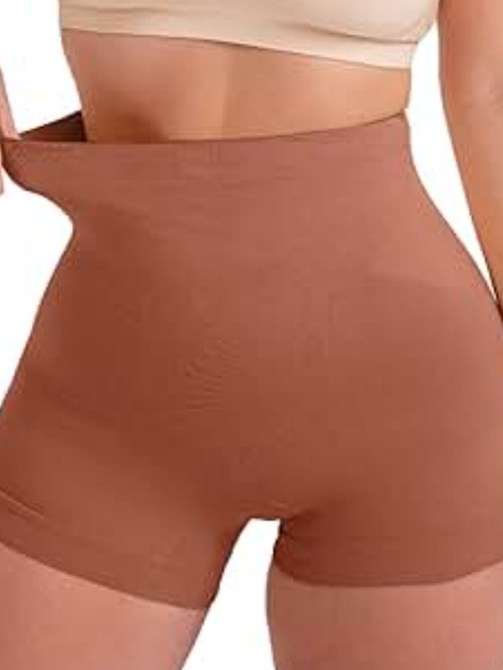 Vince CAMUTO shapewear bronze NWOT size XL nylon spandex short style shape box